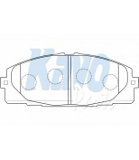 KAVO PARTS - BP9107 - К-Т КОЛОДОК ТОРМ. FR TO HIACE 04-